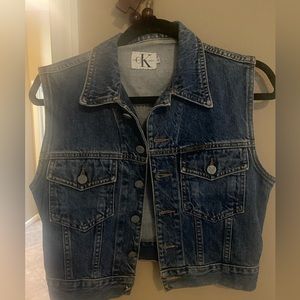 super nice jean vest